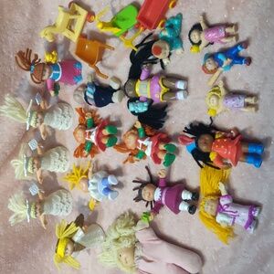 Vintage1984,1985, 1992&1994cabbage patch mini toys